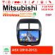 Für Mitsubishi ASX 2010-2012 Mit WiFi NAVI Bluetooth Built-in CarPlay / Android Auto 10.1 Zoll Android 12.0 Autoradio / Multimedia 4GB RAM 64GB ROM 