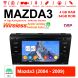 Für MAZDA3 7 Zoll Android 12.0 Autoradio / Multimedia 4GB RAM 64GB ROM 