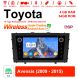 Autoradio/Multimedia Für Toyota Avensis 2009 - 2015 
