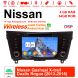 Für Nissan Qashqai X-trail Dualis Rogue 2013-2018 Mit WiFi NAVI Bluetooth USB 8 Zoll Android 12.0 Autoradio / Multimedia 4GB RAM 64GB ROM 