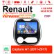 Für Renault Capture AT 2011-2017 Mit WiFi NAVI Bluetooth USB 9 Zoll Android 12.0 Autoradio / Multimedia 4GB RAM 64GB ROM 