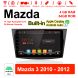 Autoradio / multimédia Android 12 pour Mazda 3 2010-2012