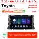 Für Toyota Sienna 2010-2014 Built-in Carplay / Android Auto 9 Zoll Android 13.0 Autoradio / Multimedia 4GB RAM 64GB ROM 