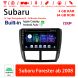 Für Subaru Forester 2008 Built-in Carplay 9 Zoll Android 12.0 Autoradio / Multimedia 4GB RAM 64GB ROM 