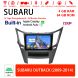 Für SUBARU OUTBACK 2009-2014 Built-in Carplay 9 Zoll Android 12.0 Autoradio / Multimedia 4GB RAM 64GB ROM 