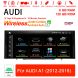 Qualcomm Snapdragon 662 8 Core Android 13.0 4G Autoradio/ Multimédia 6 Go de RAM 128 Go de ROM pour AUDI A1 2012-2018 CarPlay intégré/Android Auto