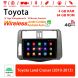 Für TOYOTA AURIS 2007-2012 Built-in Carplay / Android Auto 7 Zoll Android 12.0 Autoradio / Multimedia 4GB RAM 64GB ROM 