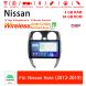 Für Nissan Note 2012-2019 9 Zoll Android 12.0 Autoradio / Multimedia 4GB RAM 64GB ROM 