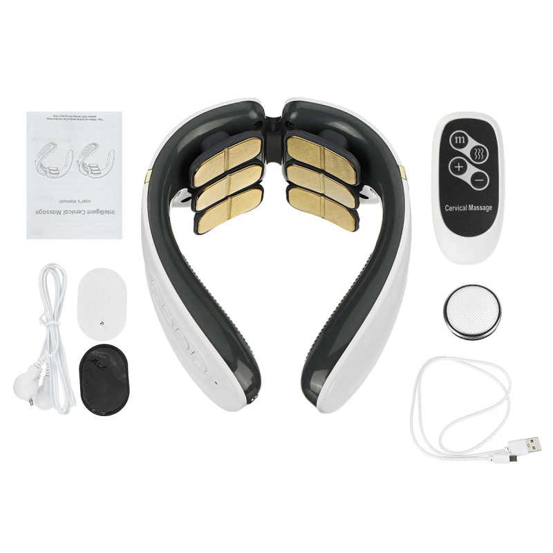 Multifunctional neck massager