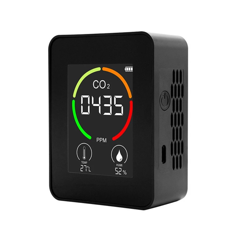 CO2 temperature humidity monitor