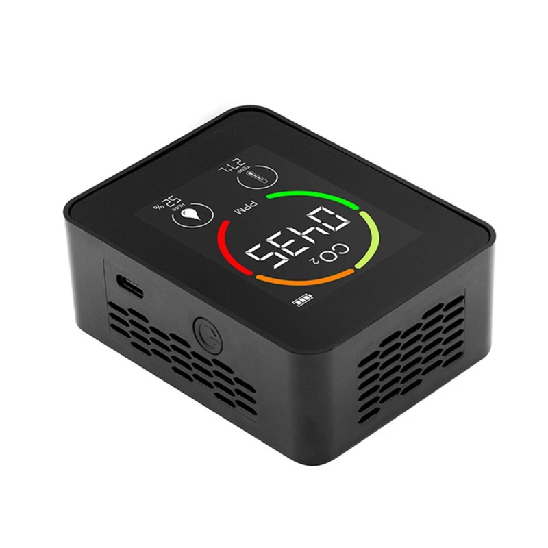 CO2 temperature humidity monitor