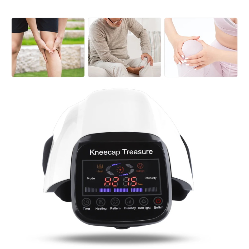 heated knee massage device