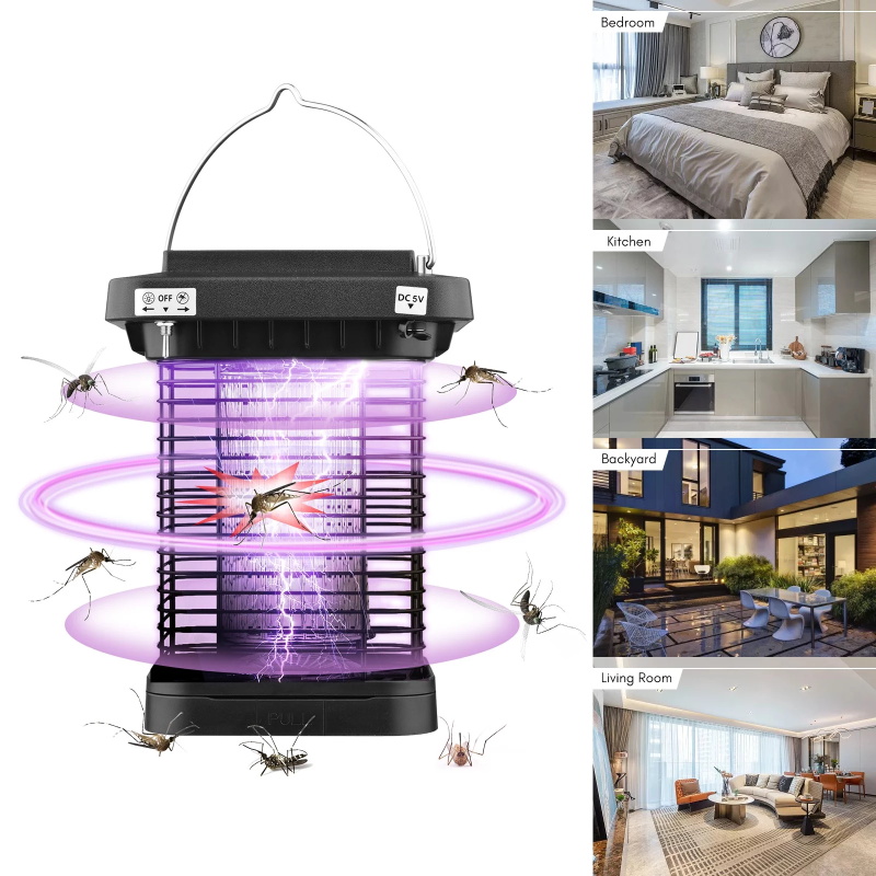 Solarbetriebene Bug Killer Zapper