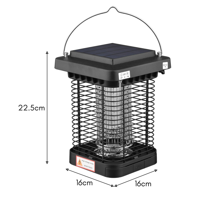 Solarbetriebene Bug Killer Zapper