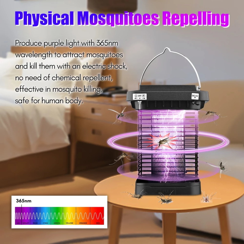 Solarbetriebene Bug Killer Zapper