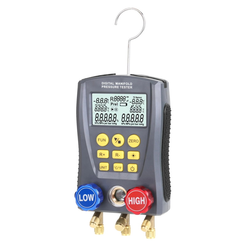 Digital Vacuum Pressure Manifold Tester