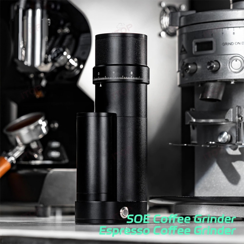 Electric espresso coffee grinder