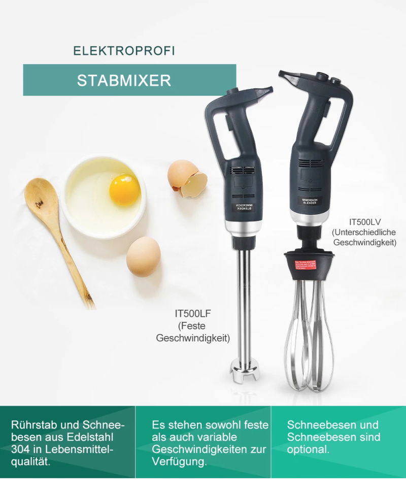 Handels Hochleistungs-Handmixer