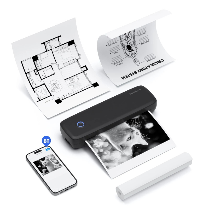 tragbarer Thermotransferdrucker Wireless