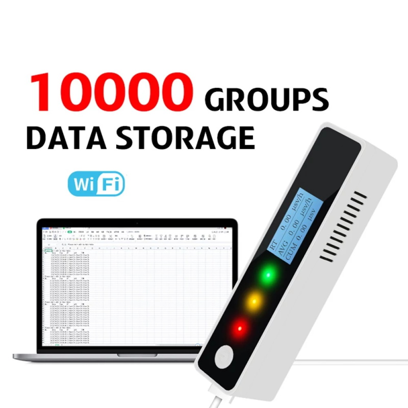 WiFi nuclear radiation detector