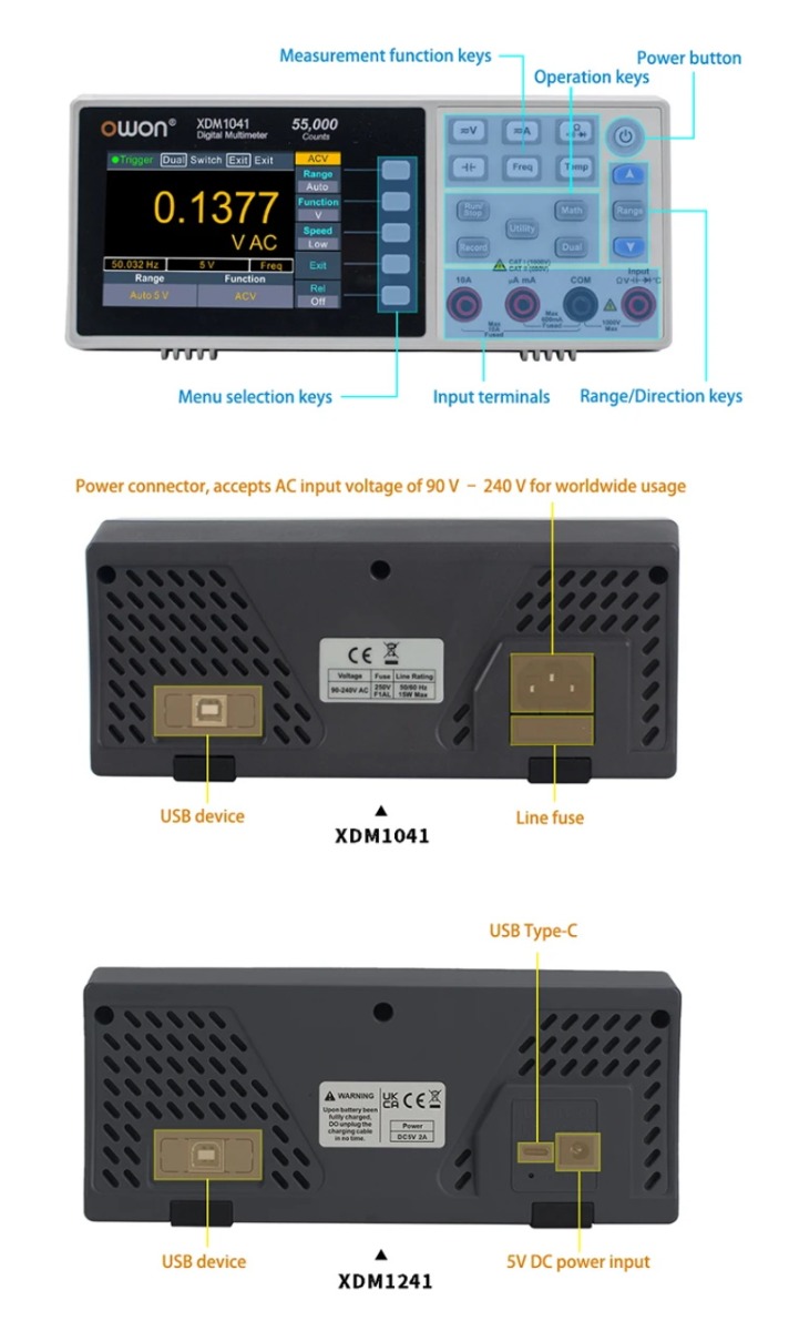 Owon,Digital multimeter