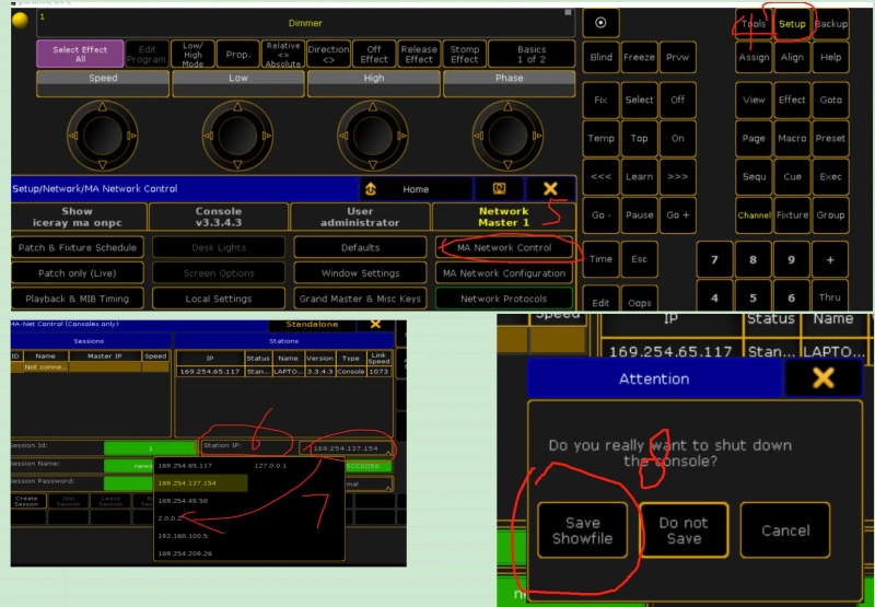 Artnet dmx512