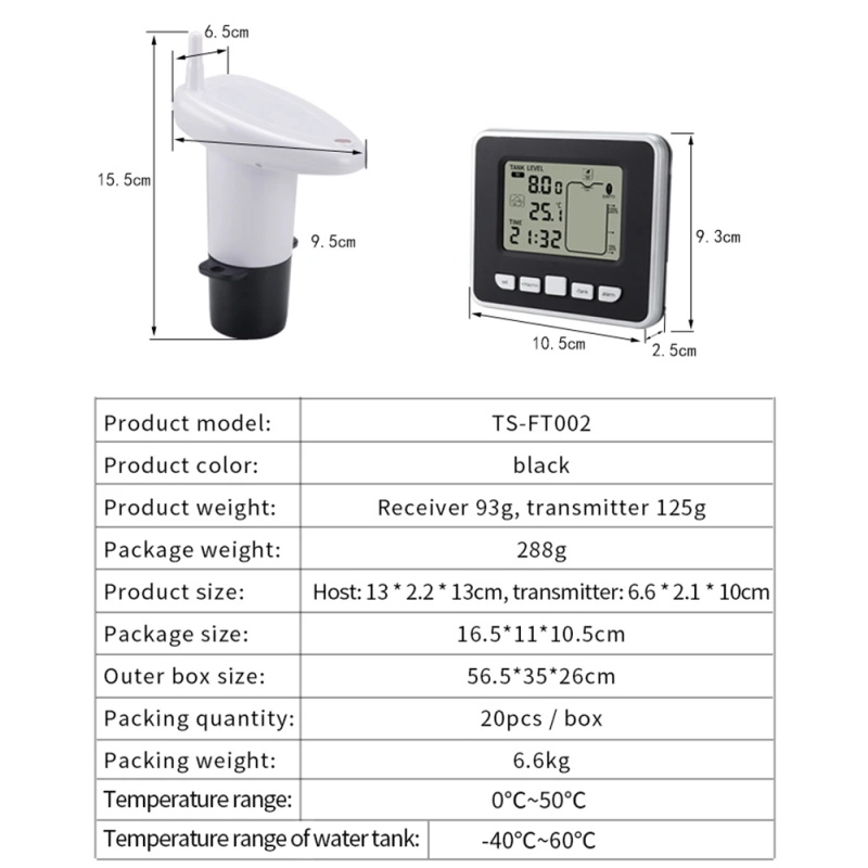 Ultraschall-Wassertank-Flüssigkeits stands messer