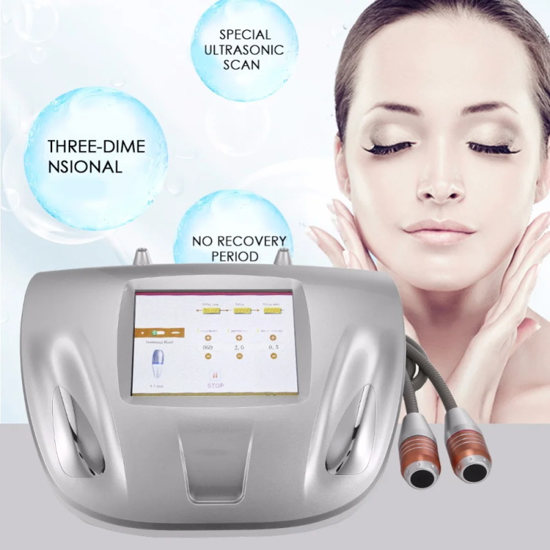 Machine de beauté faciale à ultrasons haute fréquence