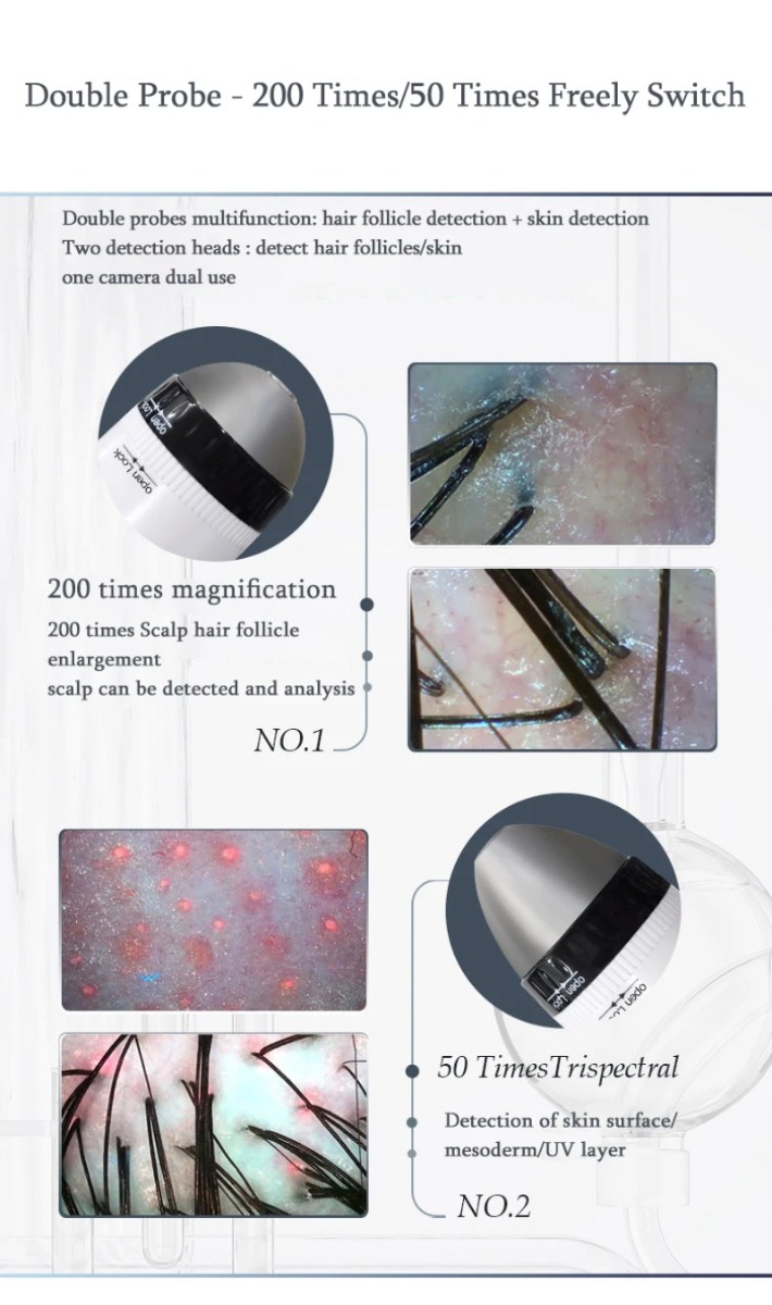 Hair follicle detector