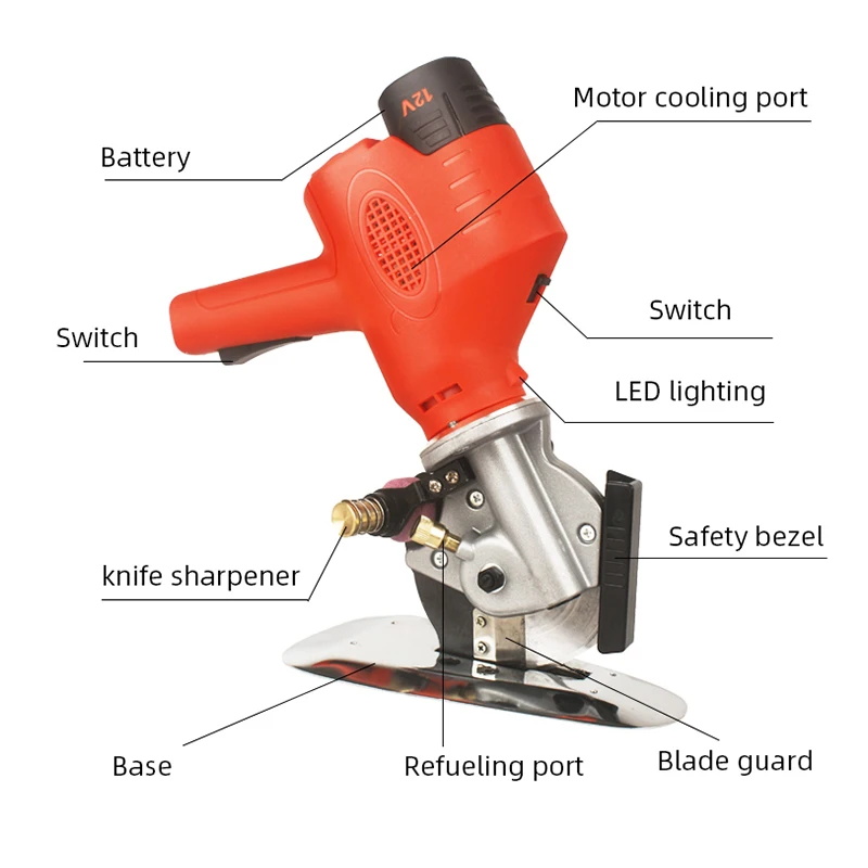 Elektrische Schere Schere Tuch Cutter