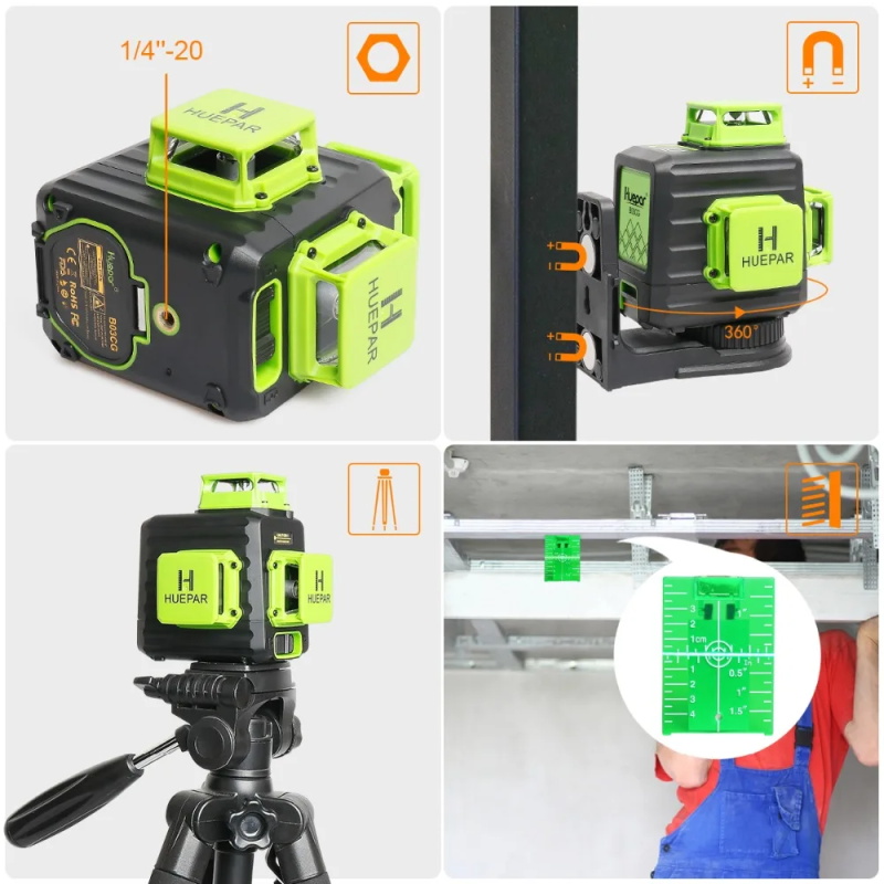 Green Laser Level Horizontale