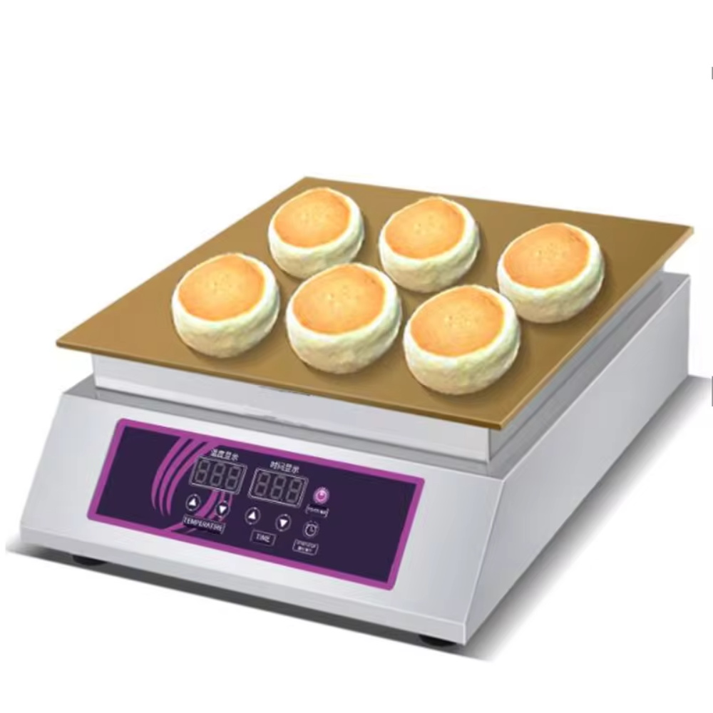 Single Head Rubell Souffle Pancake Maker Maschine