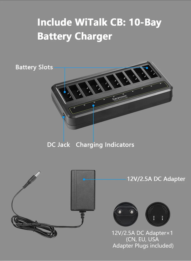 Saramonic witalk wt5s