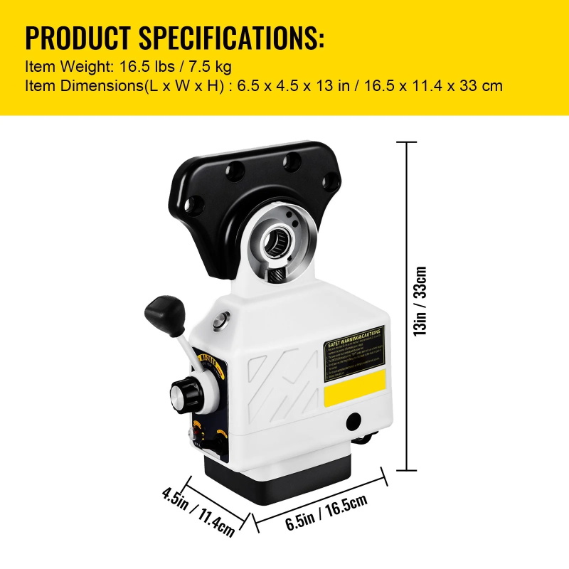 Torque Power Feed Milling Machine