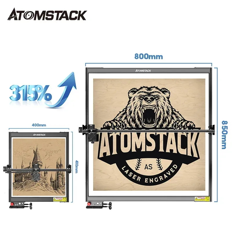 ATOMSTACK E85 Rahmen