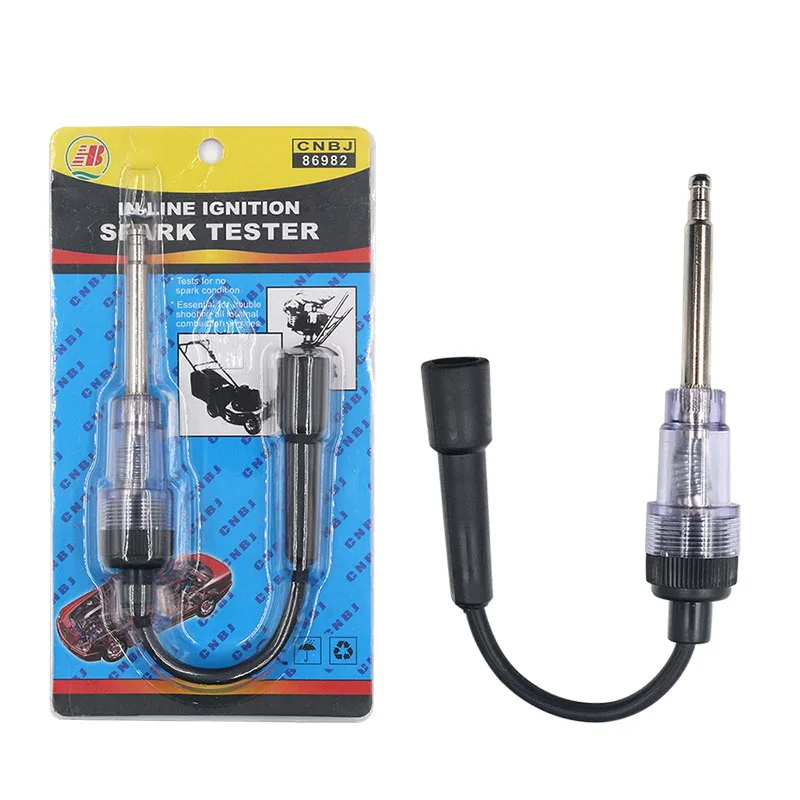 Spark plug spark tester