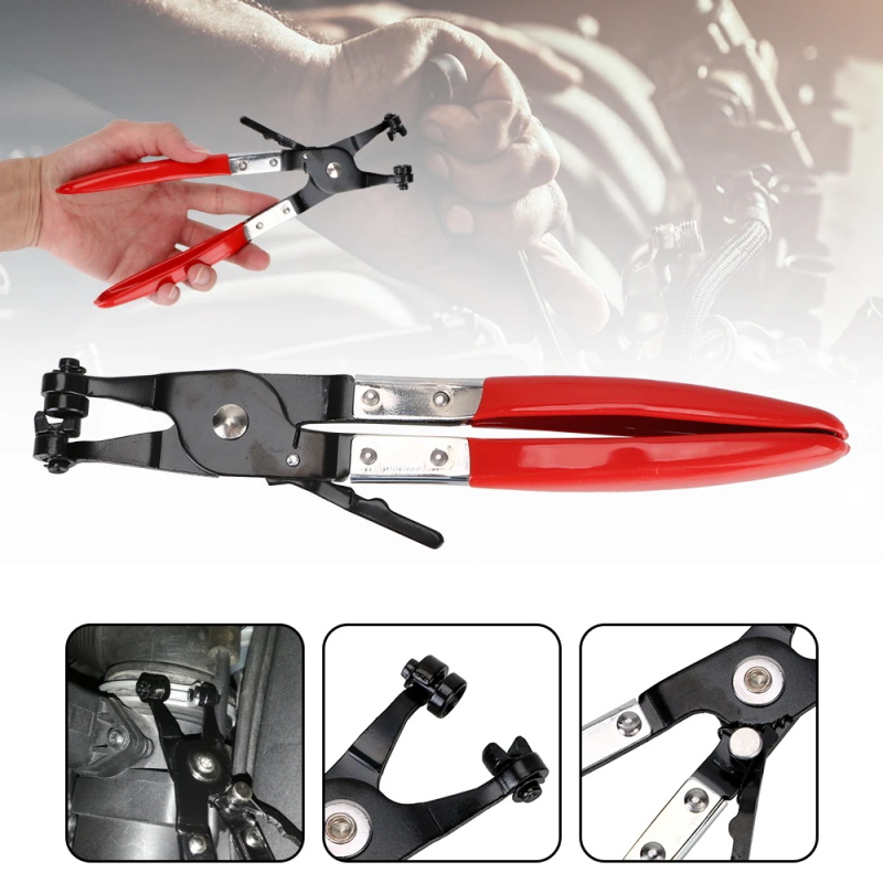 Pliers for clamps and clamps car