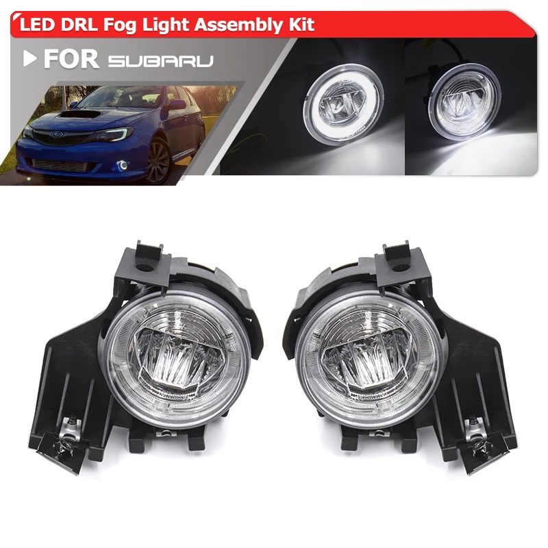 Subaru Impreza GR 2008-2011 fog lights with daytime running lights