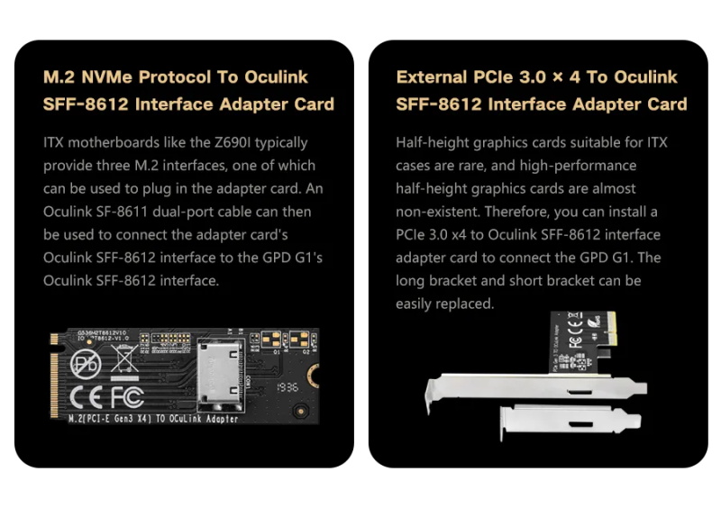 graphics card expansion dock