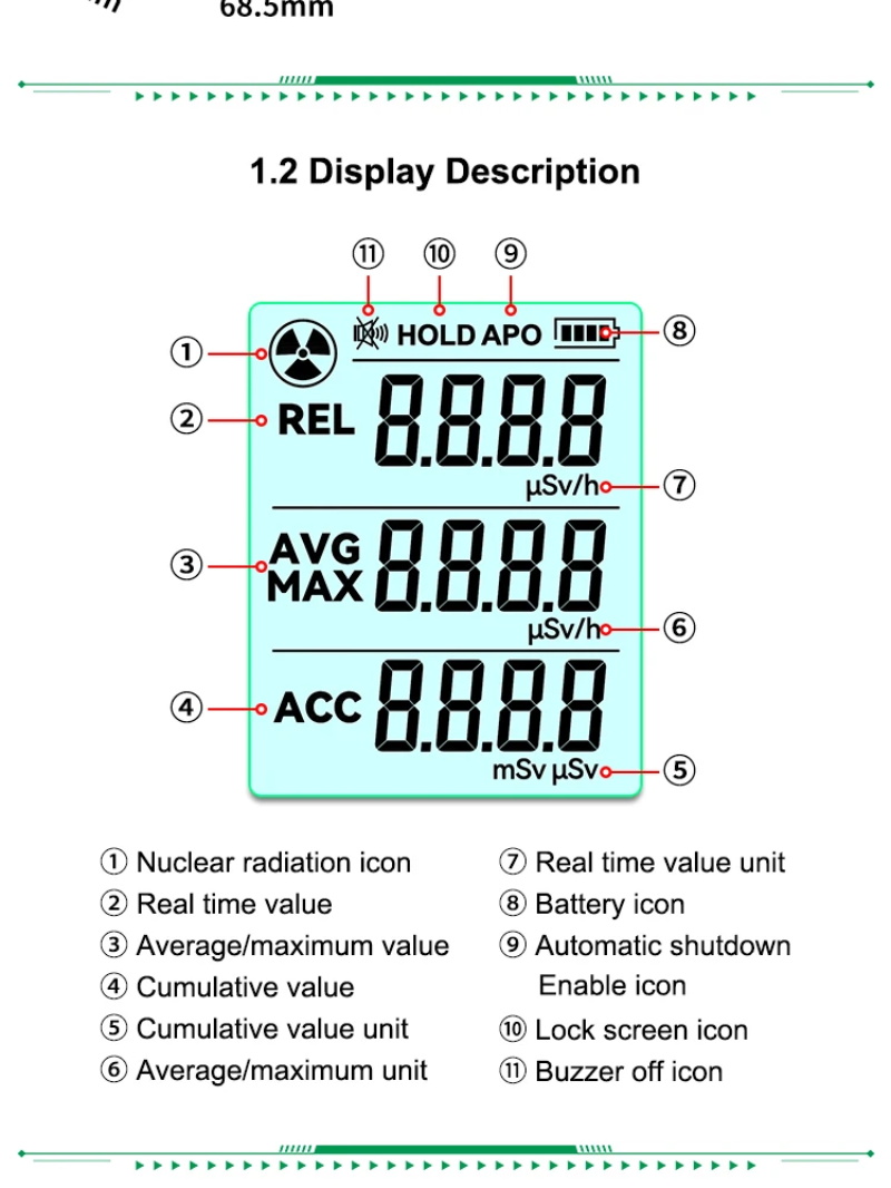 détecteur de rayonnement nucléaire