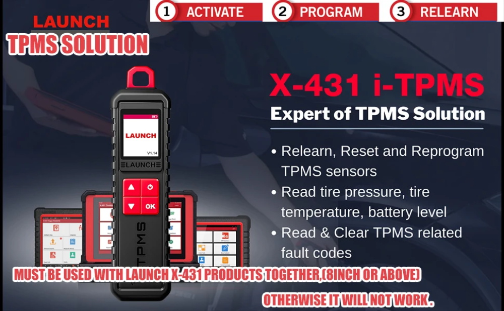 LAUNCH X431 TSGUN I-TPMS