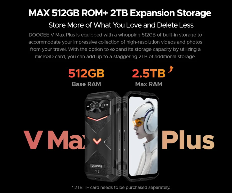 Doogee V MAX PLUS