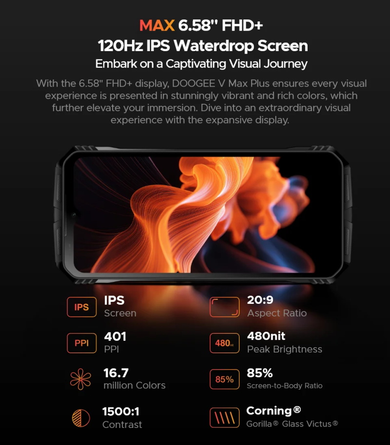 Doogee V MAX PLUS